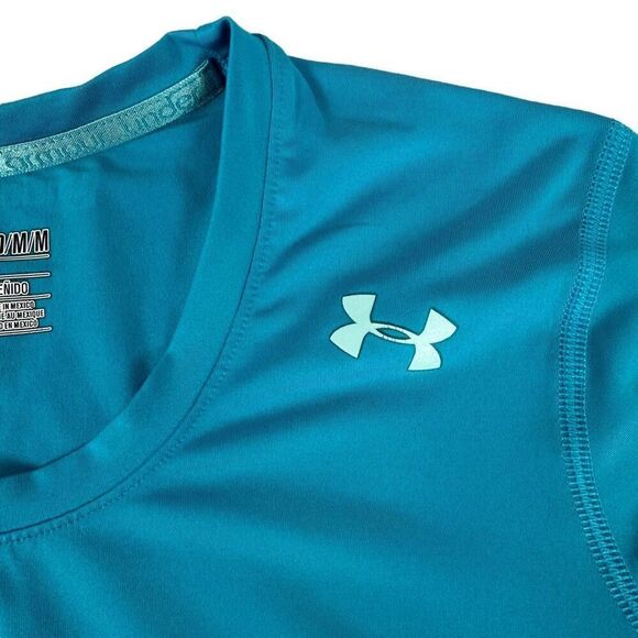 Under Armor Heat Gear Short Sleeve T-Shirt size Medium - Picture 4 of 5